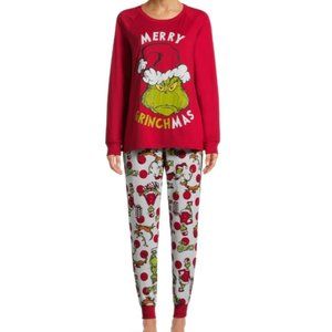 Grinch Pajamas Size Medium (8/10)